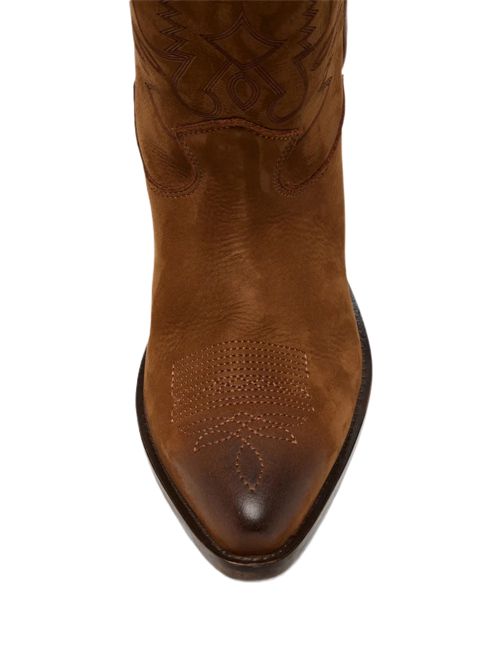 Stivale wish star with laserd upper Golden Goose | GWF01138.F008814.55381DARK BROWN